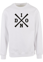 Indo Cross - Sweater in White