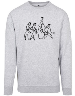 Ode aan de Indorock - Sweater in Heather Grey