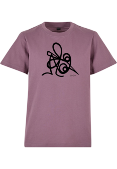 Nina Bobo - Kids Tee in Grape Violet