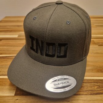 Indo Cap in Olive Green