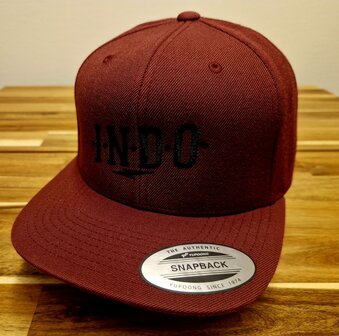 Indo Classic Cap in Maroon Red