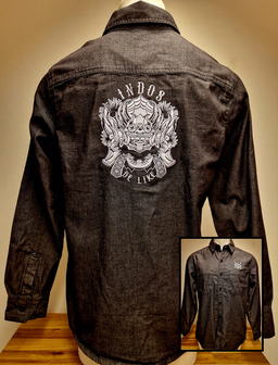 Barong Denim - back