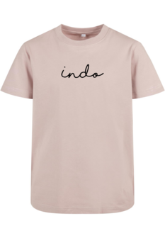 Indo Kids Tee - Dusk Rose