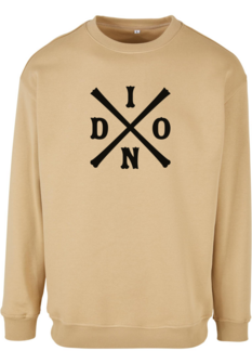 Indo Cross - Sweater in Beige
