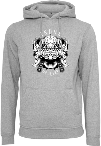 Barong - Hoodie in Heather Grey