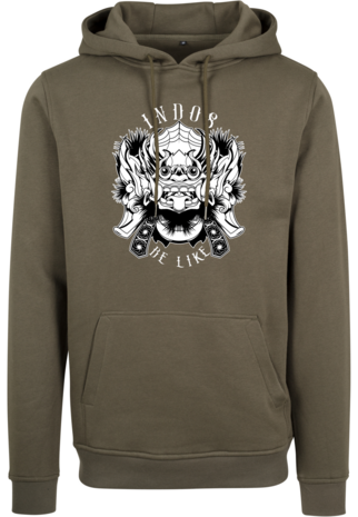 Barong - Hoodie in Olive