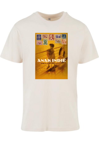 Anak Indië 'Movie Poster' - Tee in Marshmellow