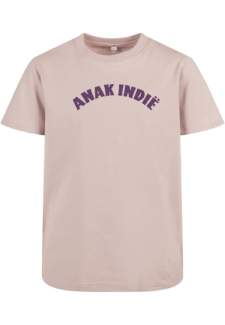 Anak Indië 'Kinderen uit Indië' - Kids Tee on Dusk Rose
