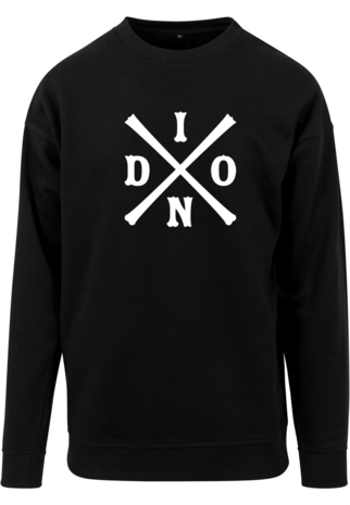 Indo Cross - Sweater in Black