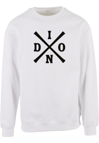 Indo Cross - Sweater in White